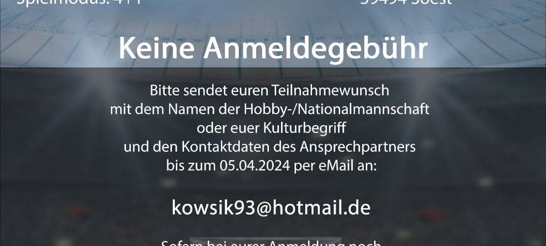 Stadtmeisterschaft der Kulturen