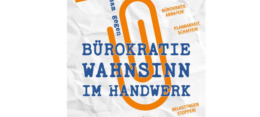 Plakat zum Aufruf der Kreishandwerkerschaft.