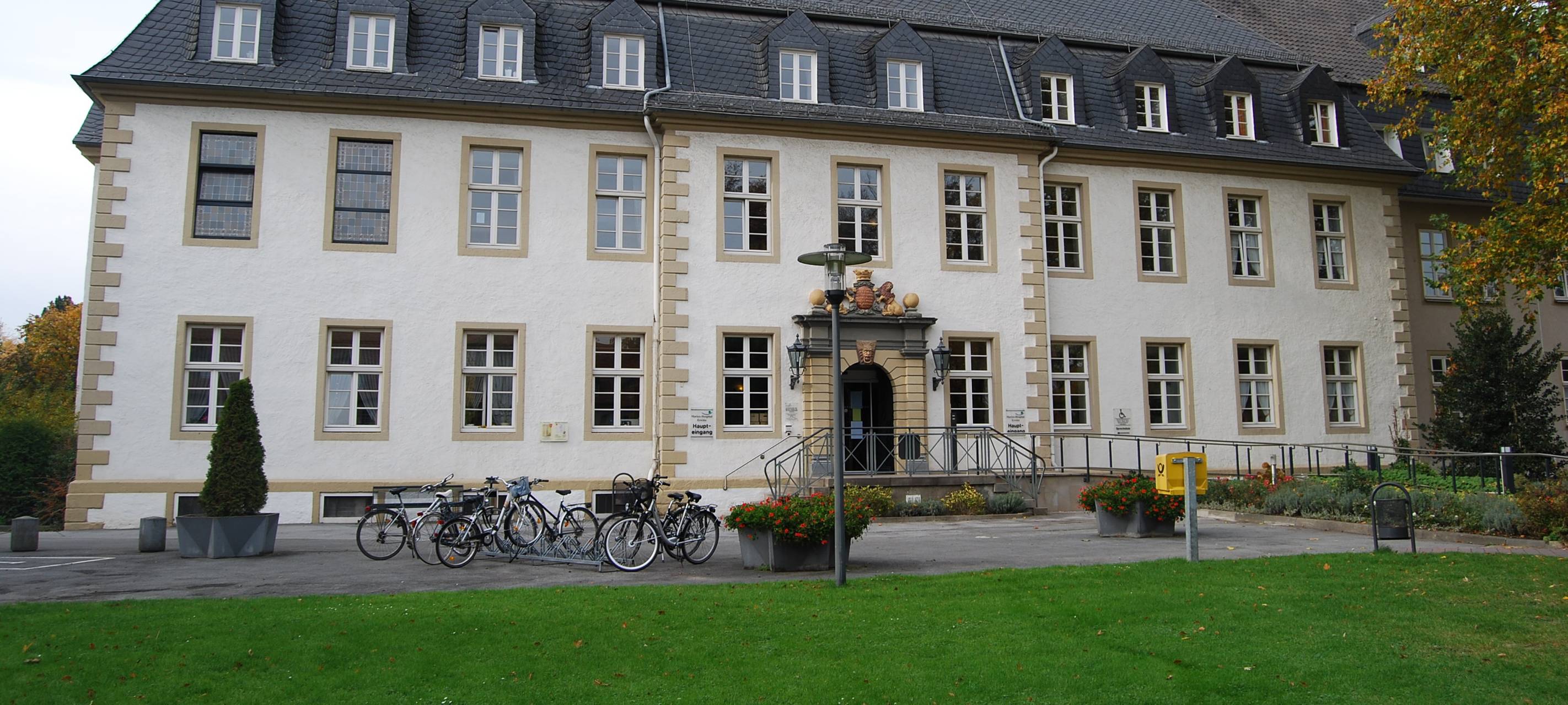 Das Marien-Hospital in Erwitte.