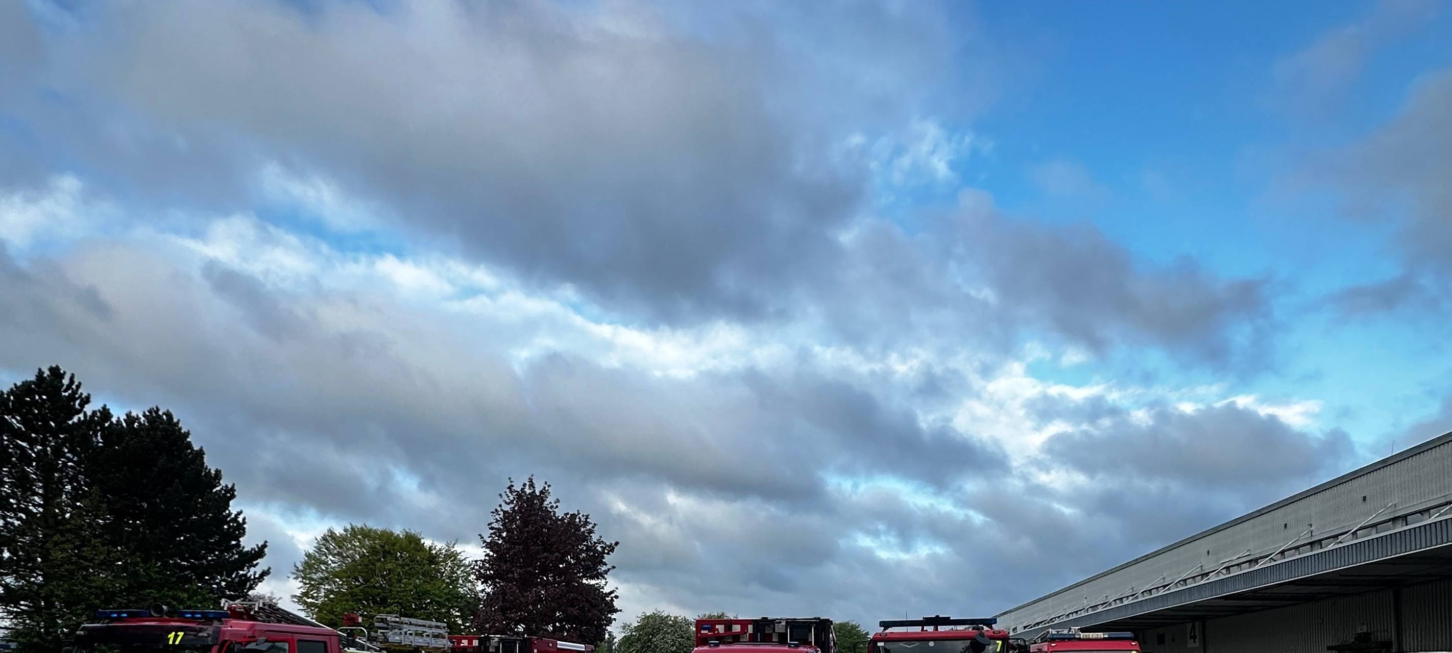 Britische Feuerwehr macht Halt in Soest.