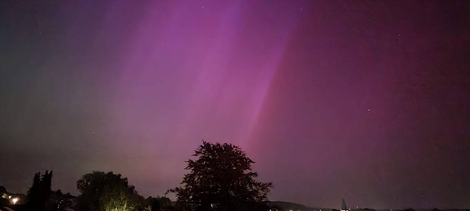 Polarlichter im Kreis Soest sichtbar