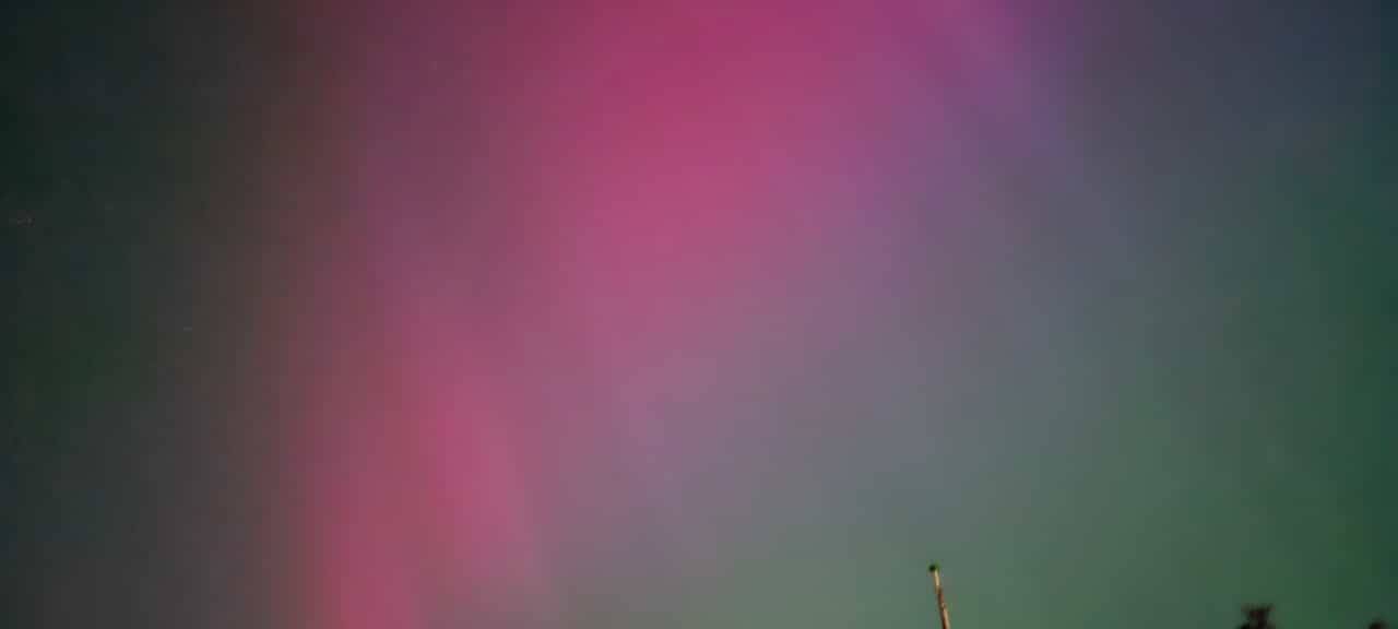 Polarlichter im Kreis Soest sichtbar