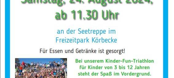 Kinder-Fun-Triathlon am Möhnesee