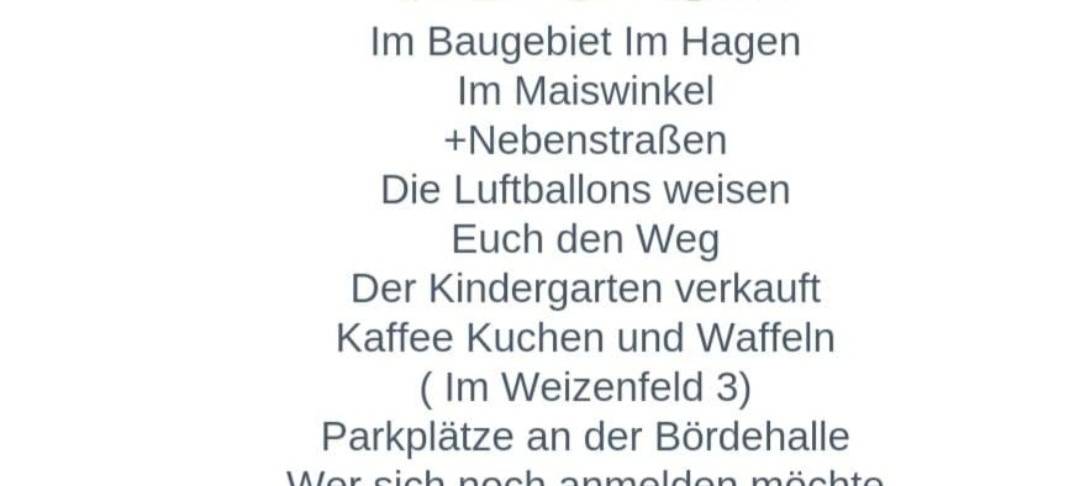 Dorftrödel in Welver