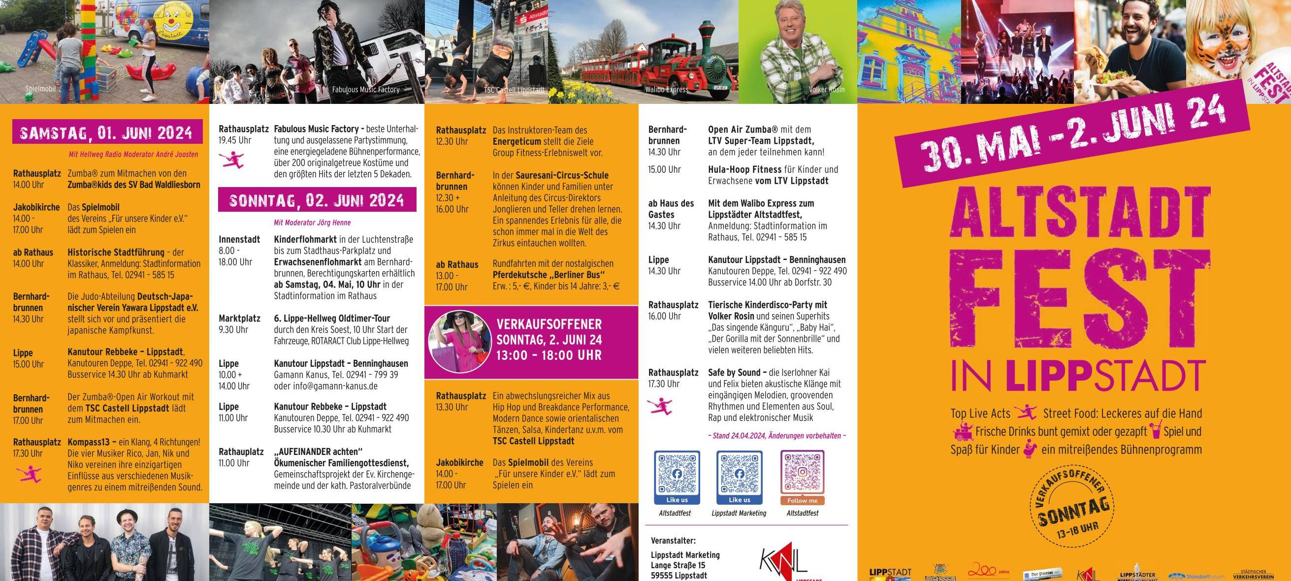 Lippstädter Altstadtfest startet an Fronleichnam