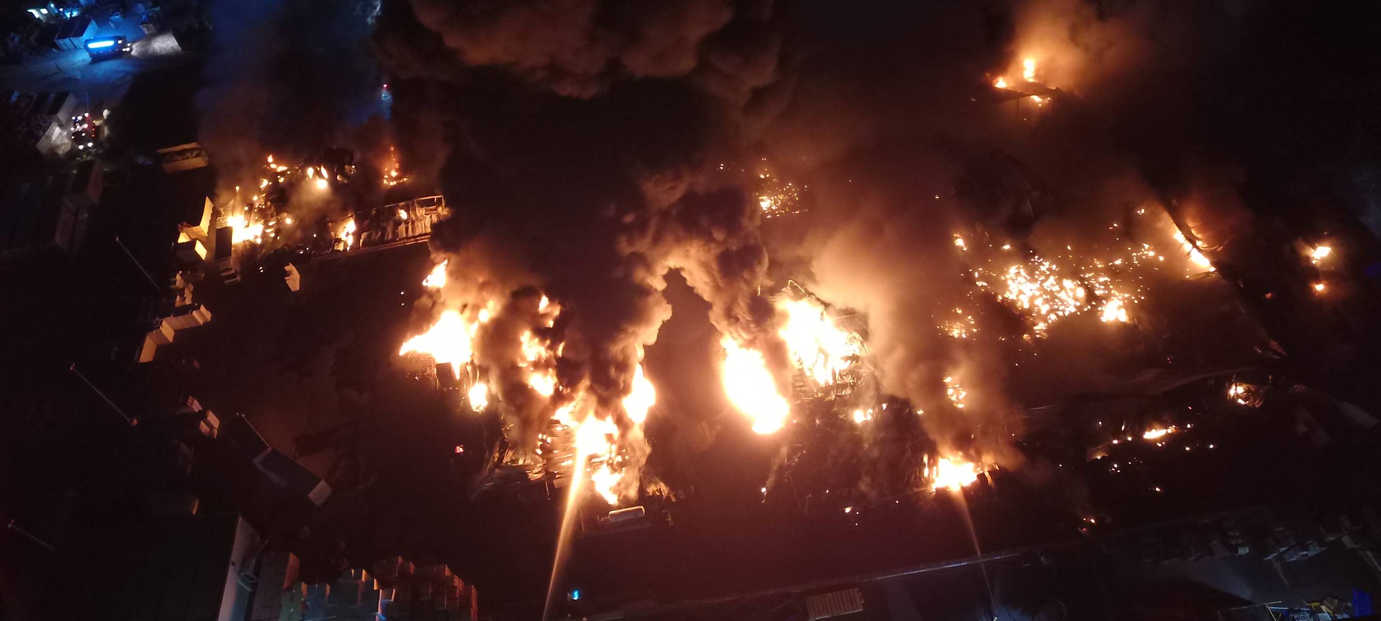 Scheunenbrand in Belecke