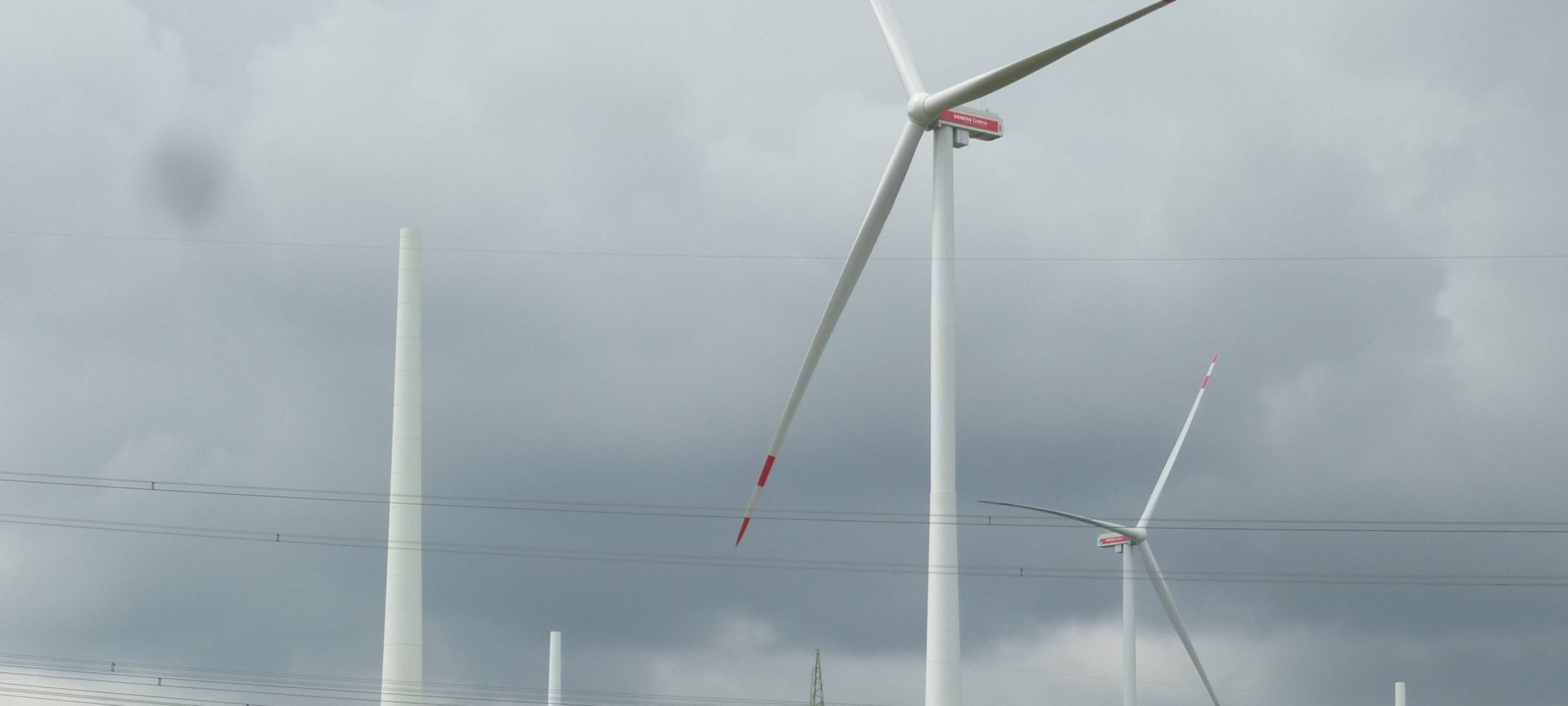 Windrad bei Werl-Mawicke gesprengt