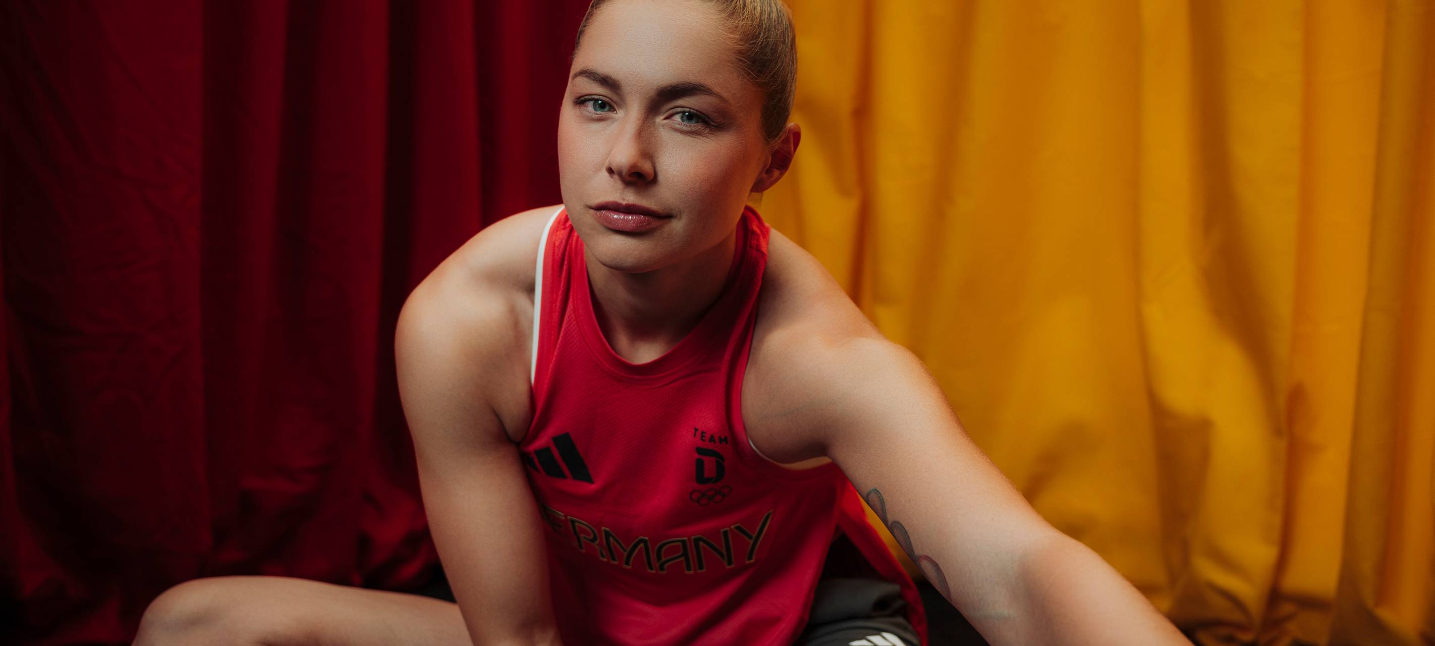 Die Soester Sprinterin Gina Lückenkemper vor den Olympischen Spielen 2024 in Paris.