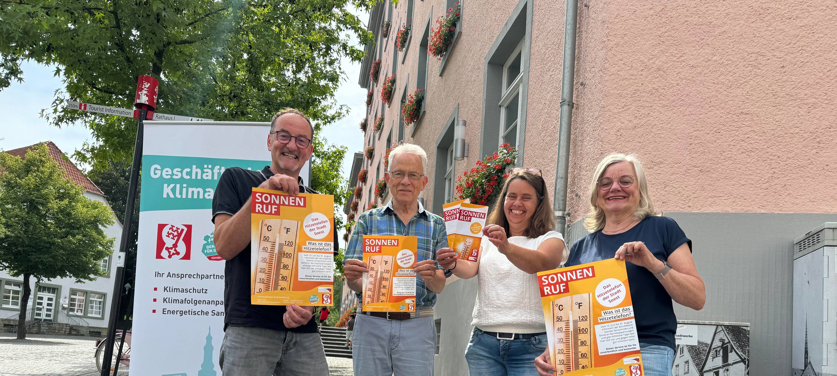 Soester Hitzetelefon "Sonnenruf" warnt Senioren