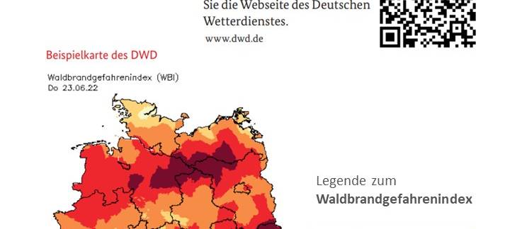 Hitze im Kreis Soest: Waldbrandgefahr
