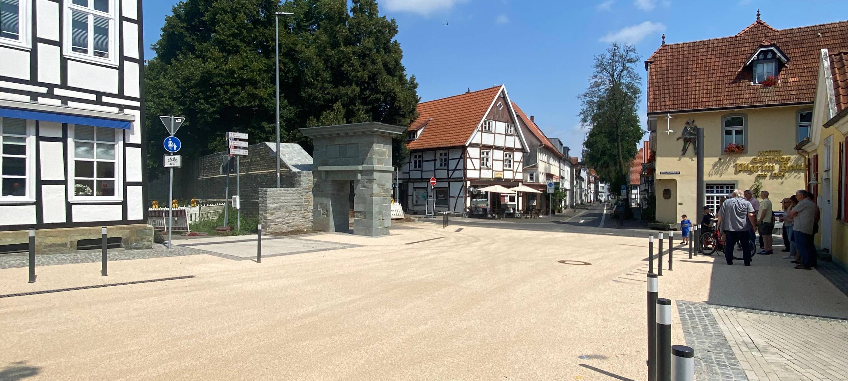 Baustelle am Jakobitor ist vorzeitig abgeschlossen