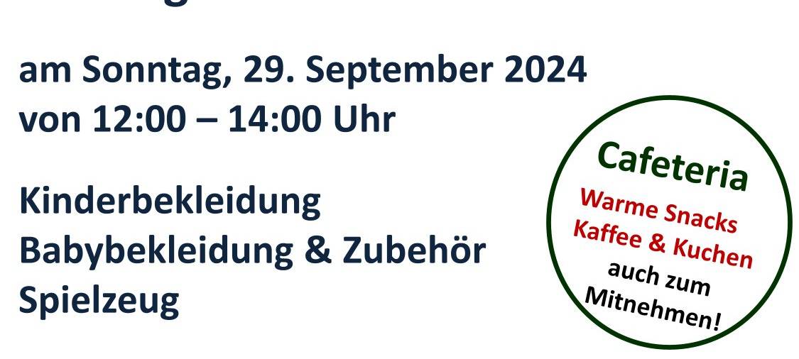 Kinderklamotten- und Spielzeugmarkt in Herzfeld