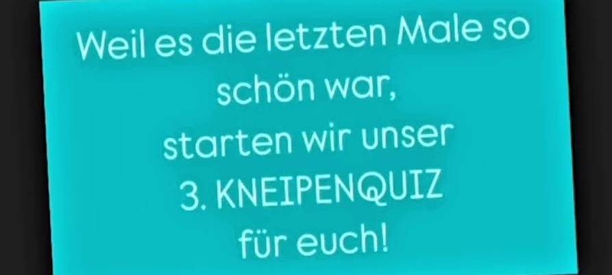 Kneipenquiz im hier&jetzt