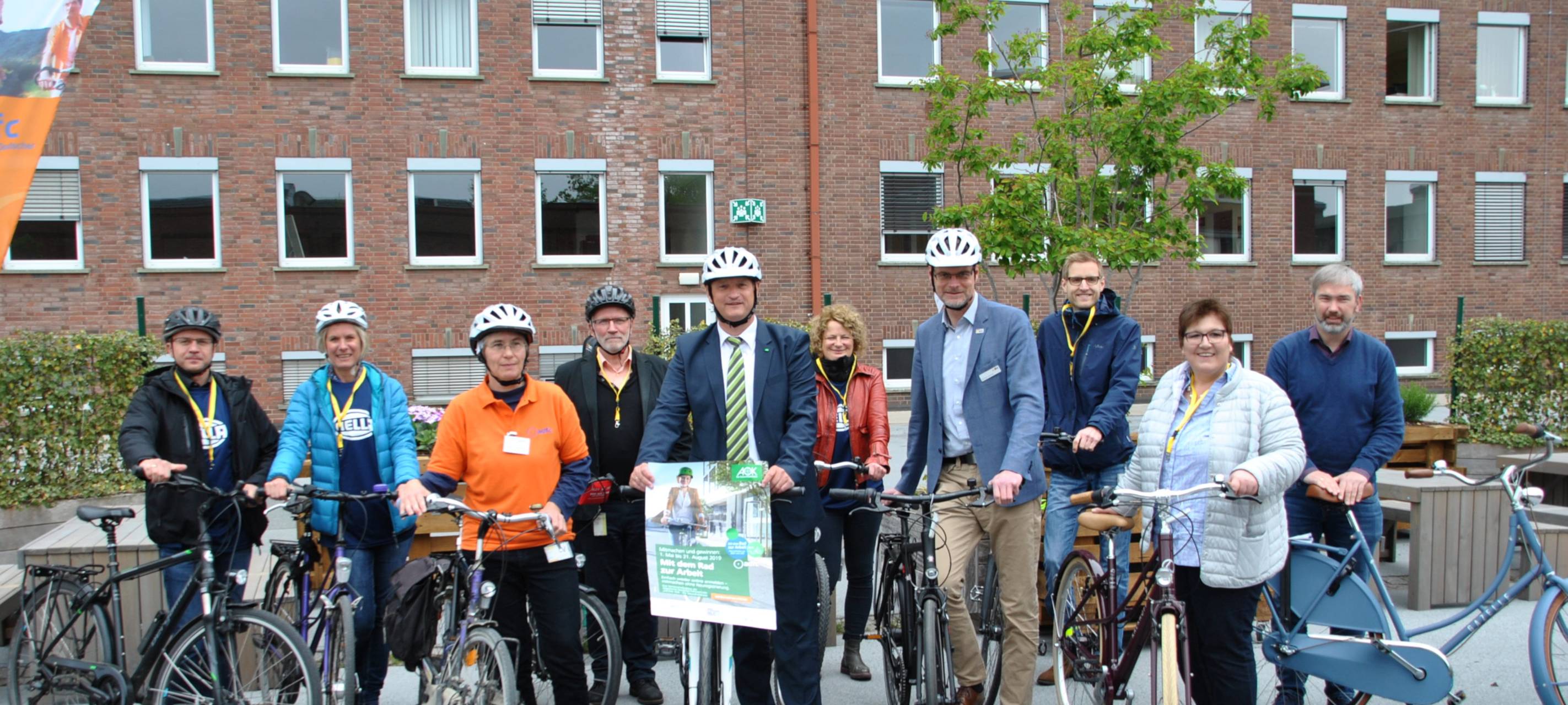 "Mit dem Rad zur Arbeit" Start der Mitmachaktion