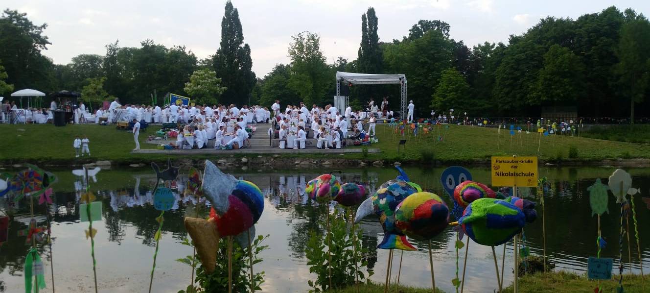 Diner en blanc in Lippstadt