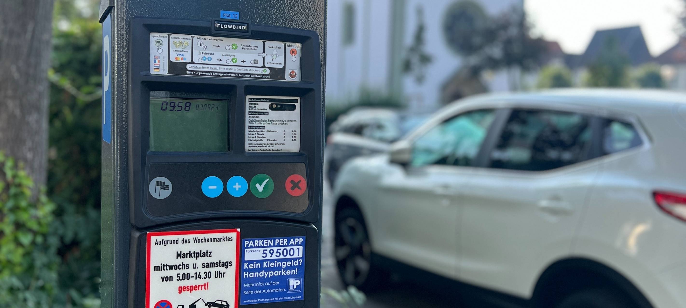 Neu in Lippstadt: Kontaktlos Parktickets bezahlen