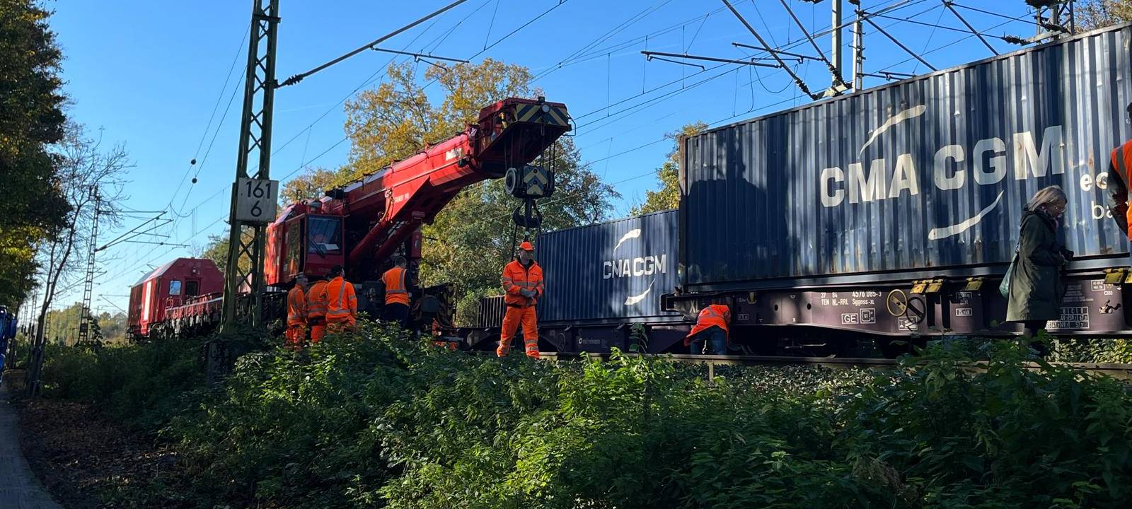 Nach Zug-Entgleisung: Eingeschränkte Fahrt zwischen Soest und Lippstadt