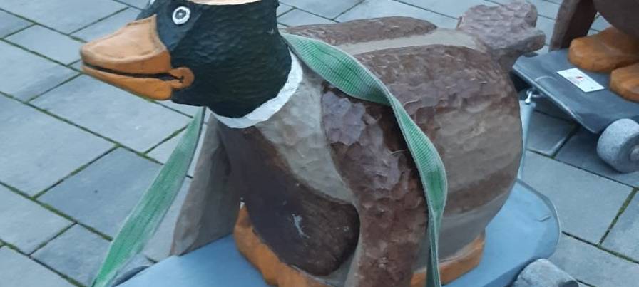 Vandalismus auf dem Geseker Marktplatz