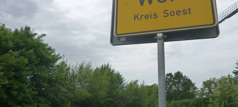 In Werl wird die Hedwig Dransfeld Straße gesperrt.