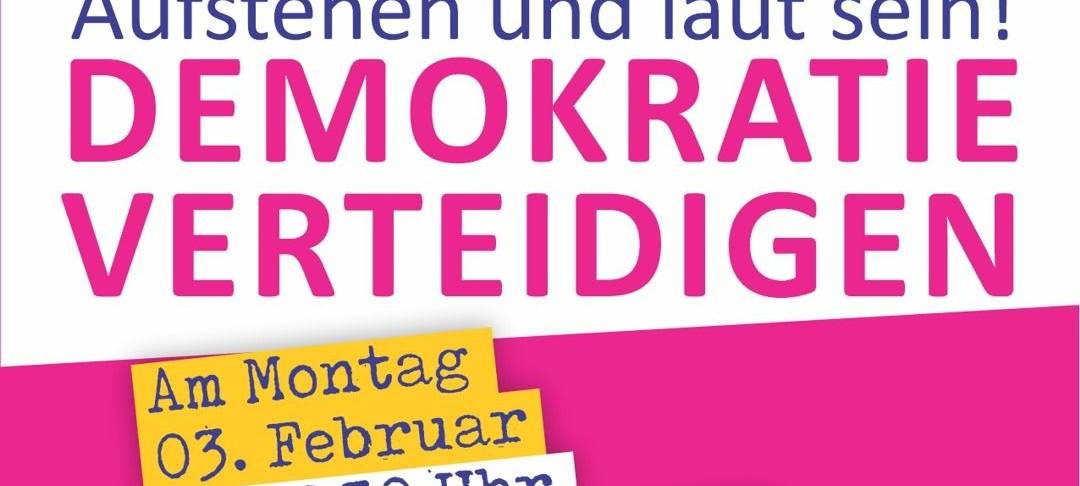 Der Aufruf des Bündnisses "Soest ist bunt" zur Mahnwache in Soest.