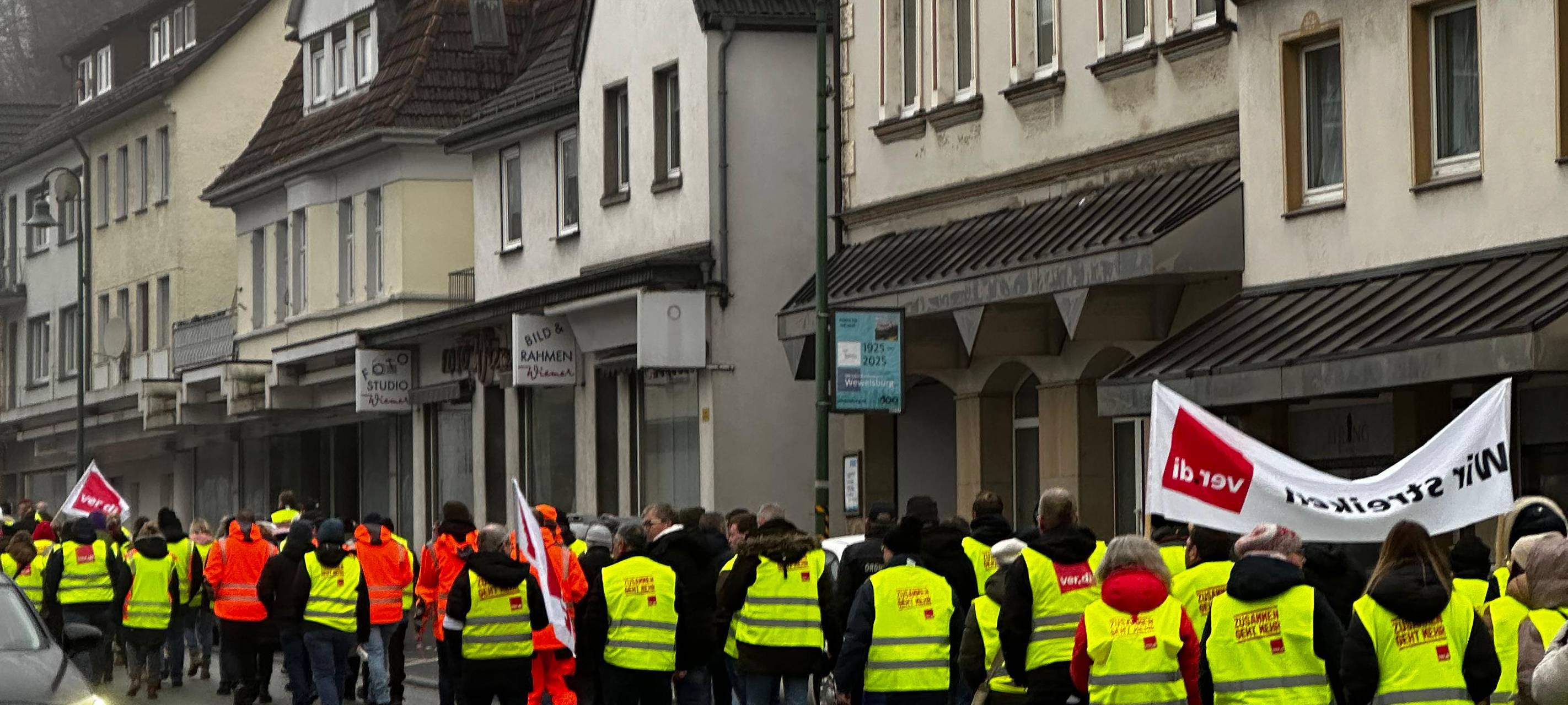 Öffentlicher Dienst im Kreis Soest streikt