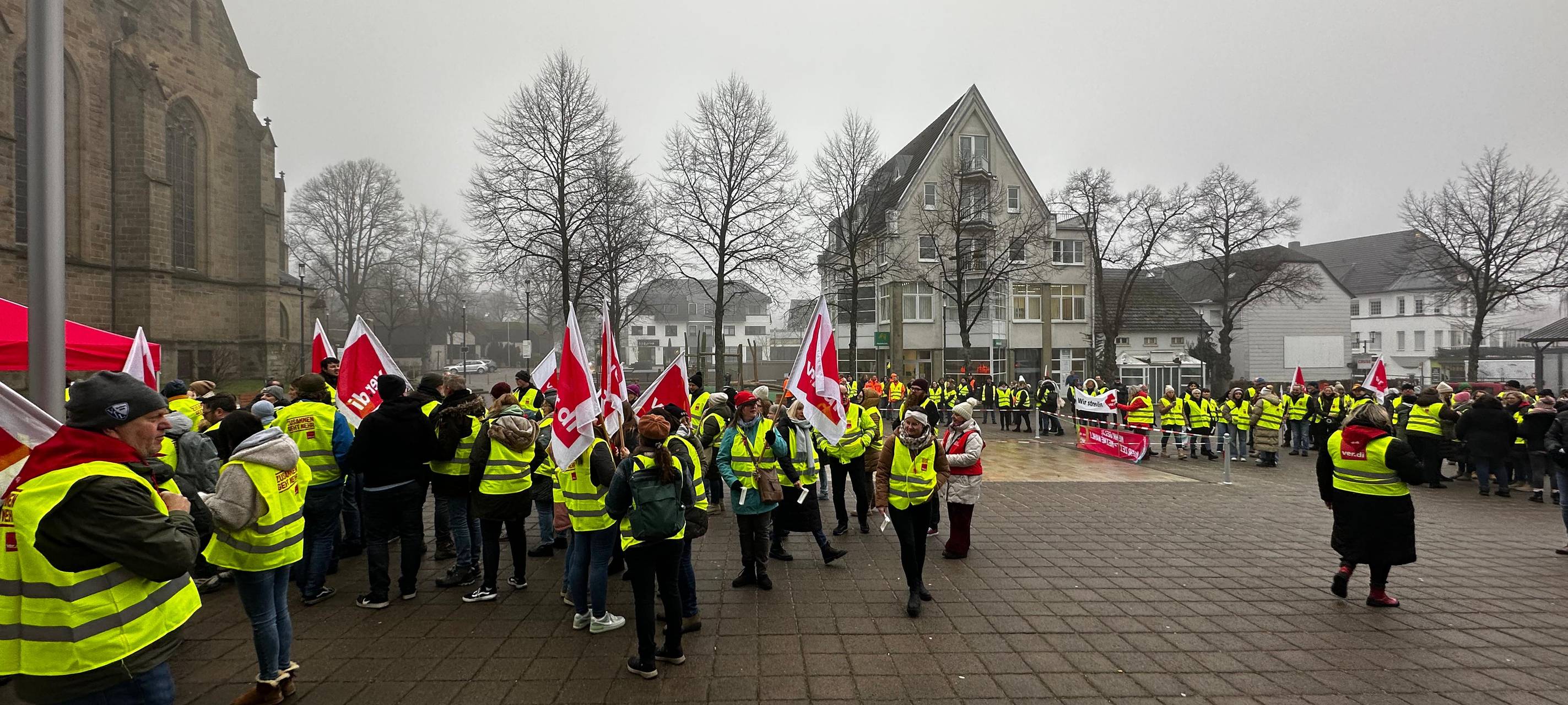 Öffentlicher Dienst im Kreis Soest streikt