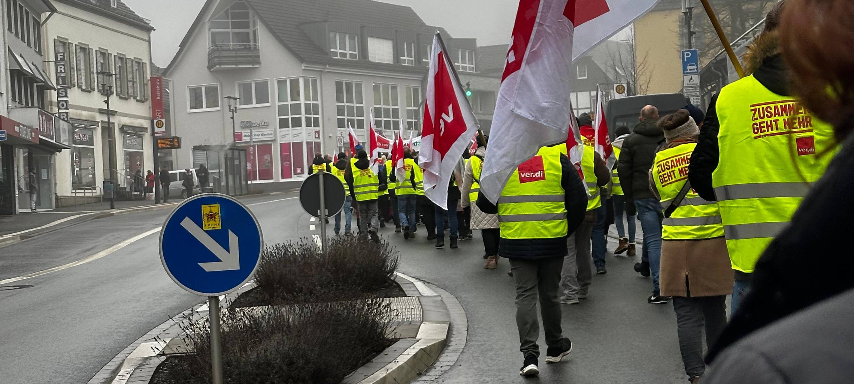 Öffentlicher Dienst im Kreis Soest streikt