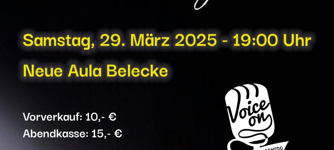 Konzert der Gesangsschule Voice On in Belecke