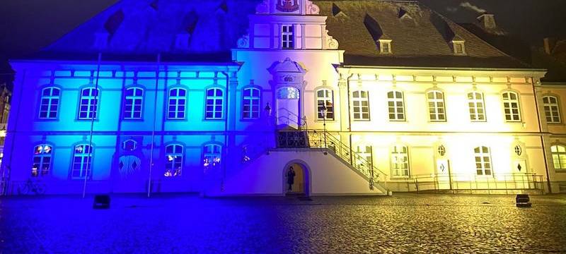 Lippstadt setzt Zeichen der Solidarität mit der Ukraine