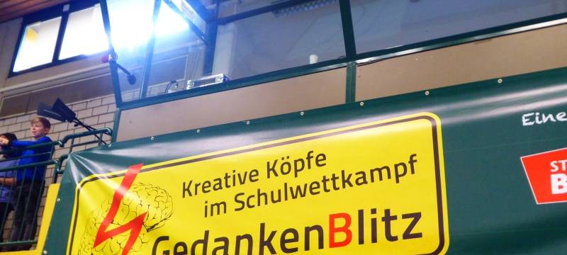 Finale im Schulwettkampf Gedankenblitz