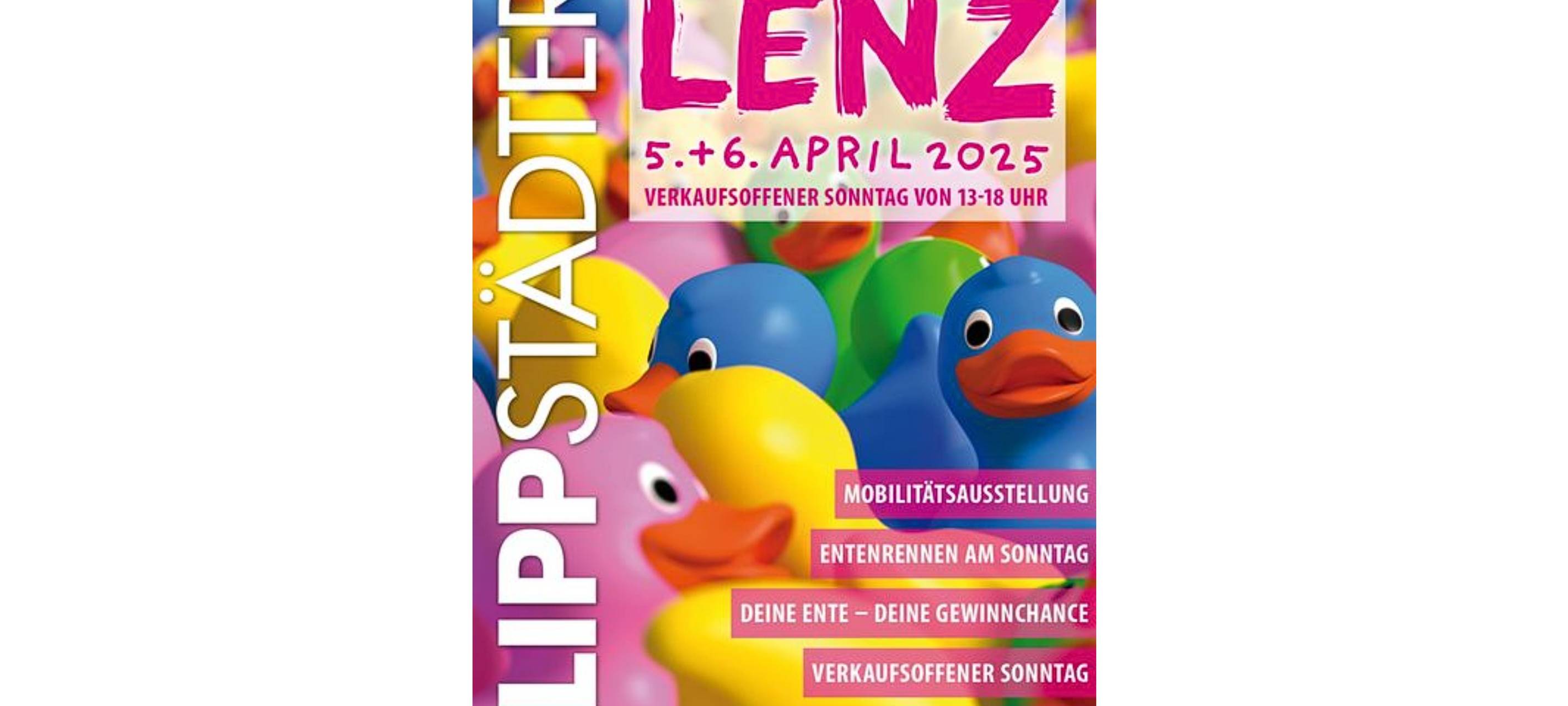 Lippstädter Lenz 2025: Enten, Autos und Einkaufsspaß