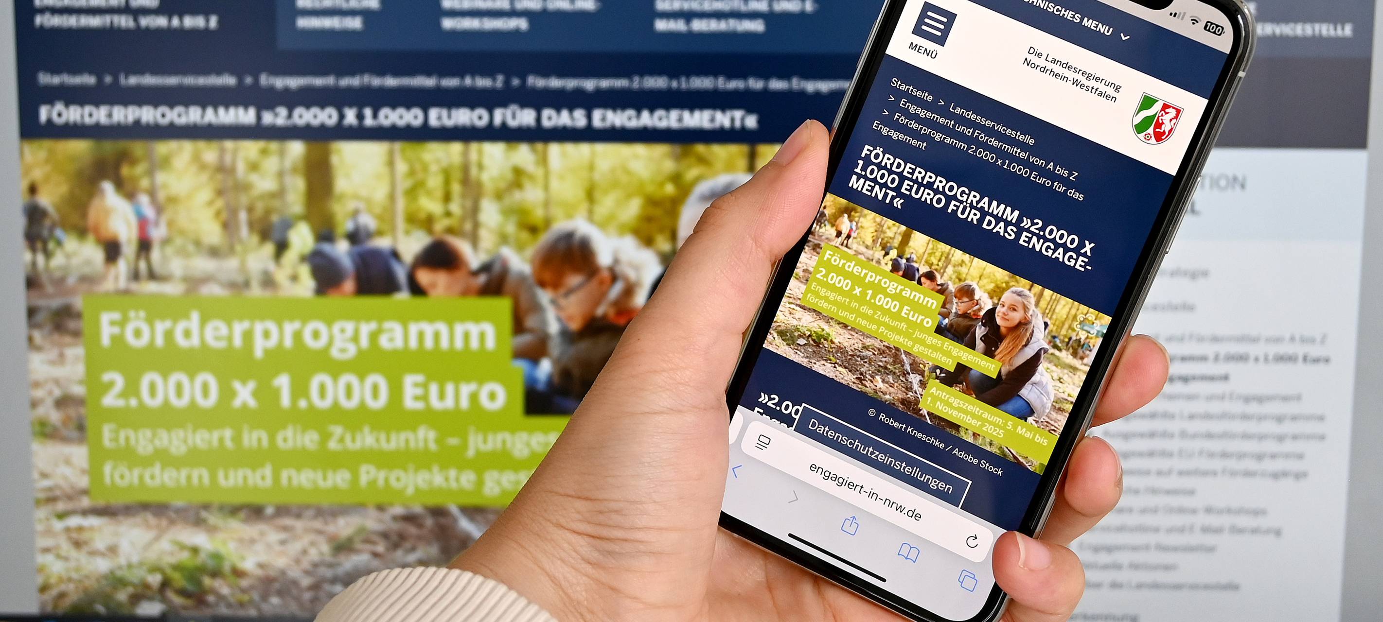 Förderprogramm für junges Engagement startet