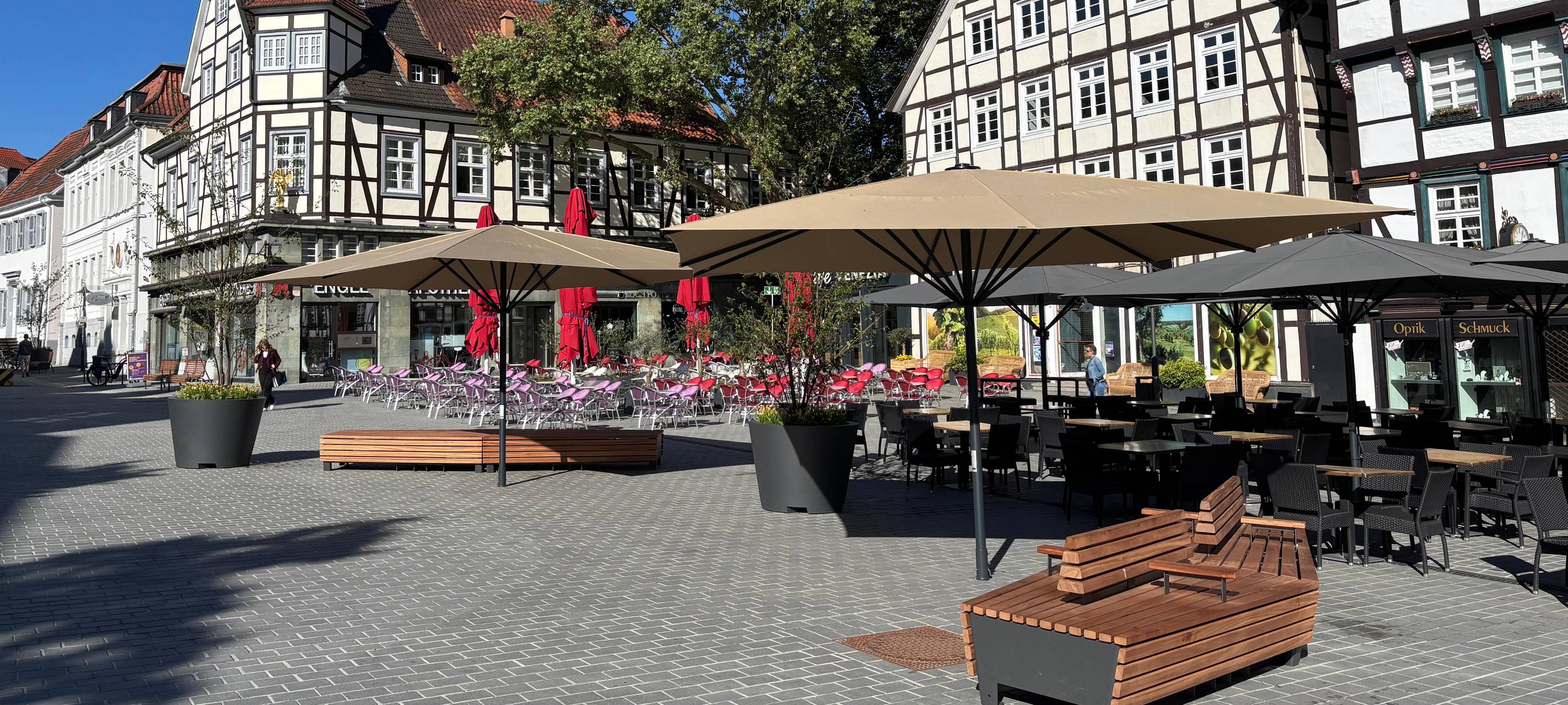 Der Soester Marktplatz ist endlich eröffnet