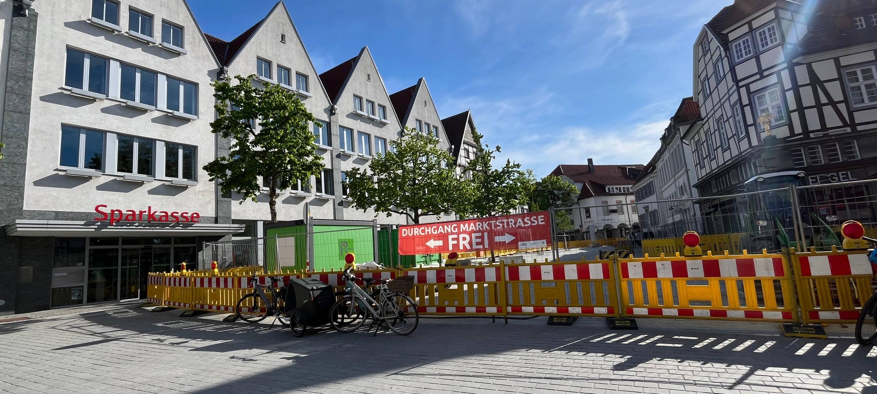 Der Soester Marktplatz ist endlich eröffnet