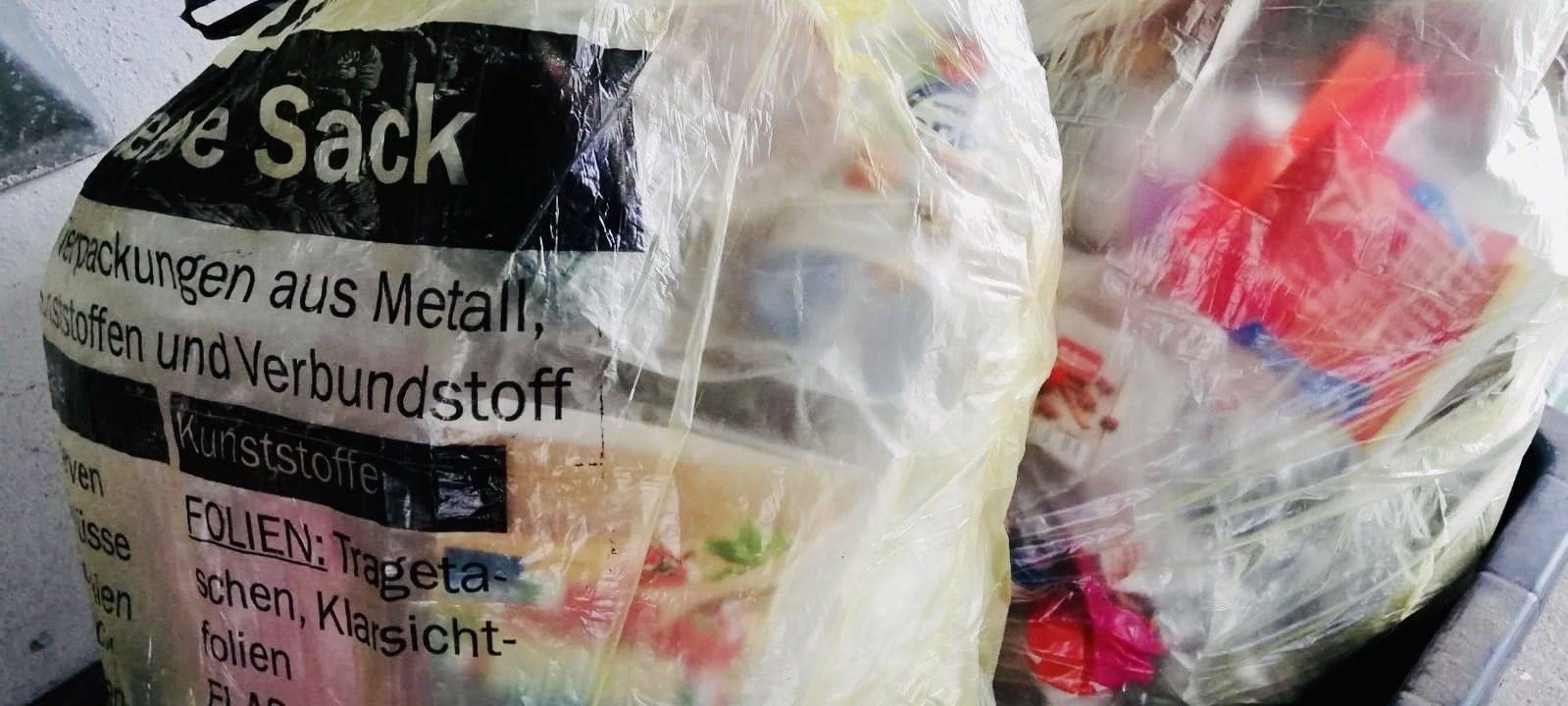 Gelbe Säcke in Welver werden zu früh rausgestellt