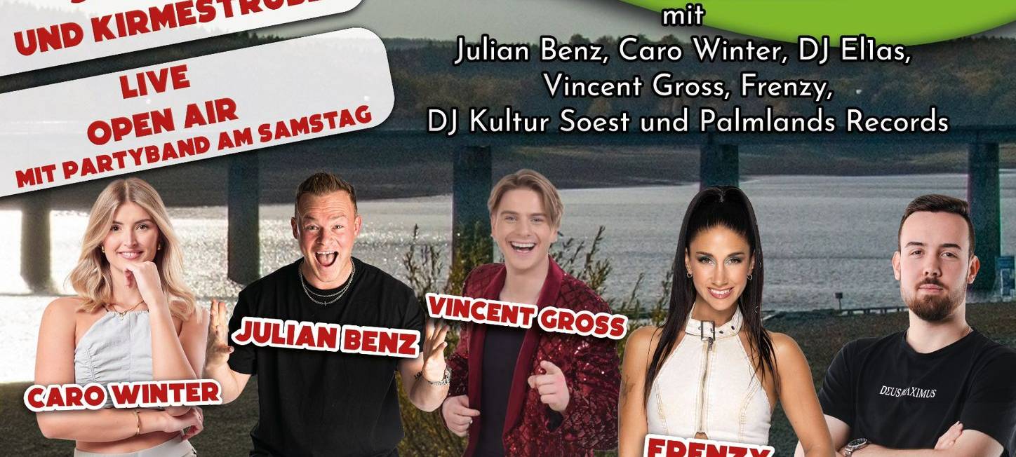 Das Brückenfest am Möhnesee 2025 startet!