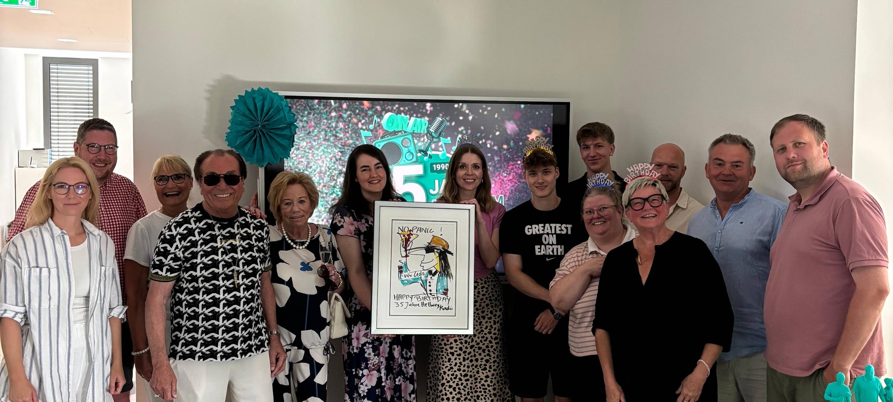 Unglaubliches Geschenk zu unserem 35. Geburtstag