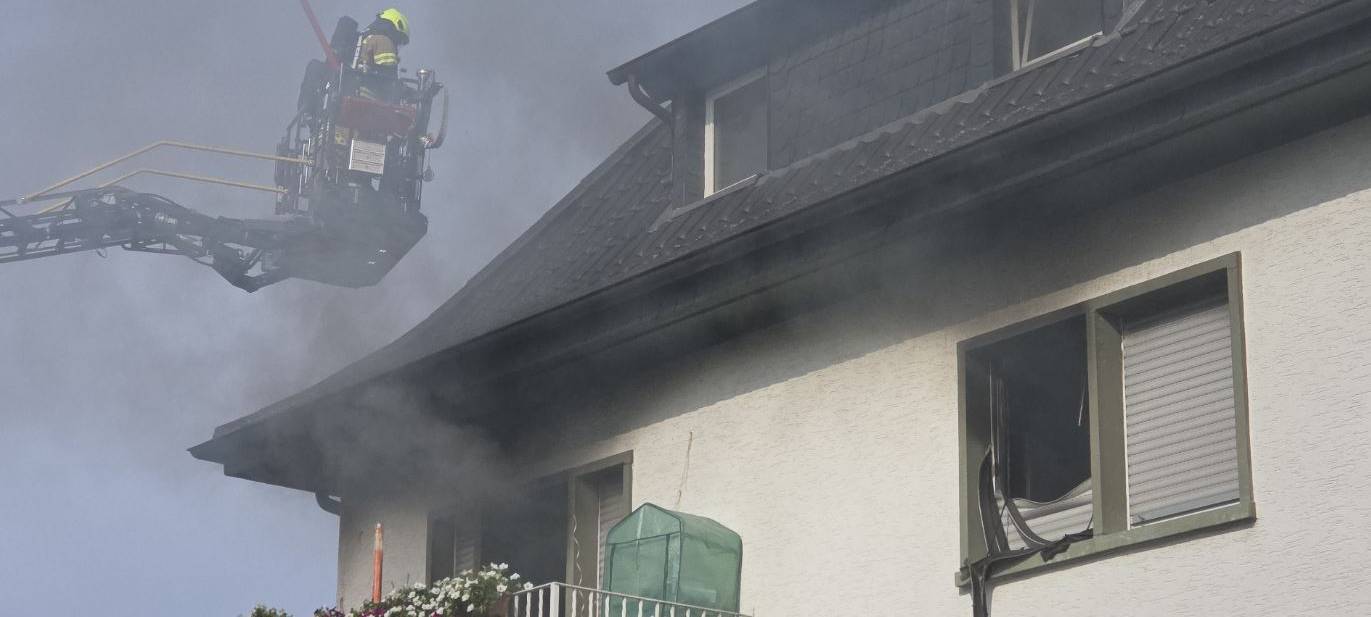 Dramatischer Brand in Welver