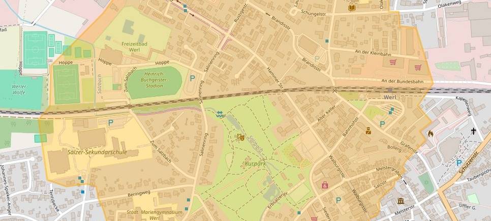 Blindgängerverdacht im Kurpark: Stadt Werl bereitet sich vor