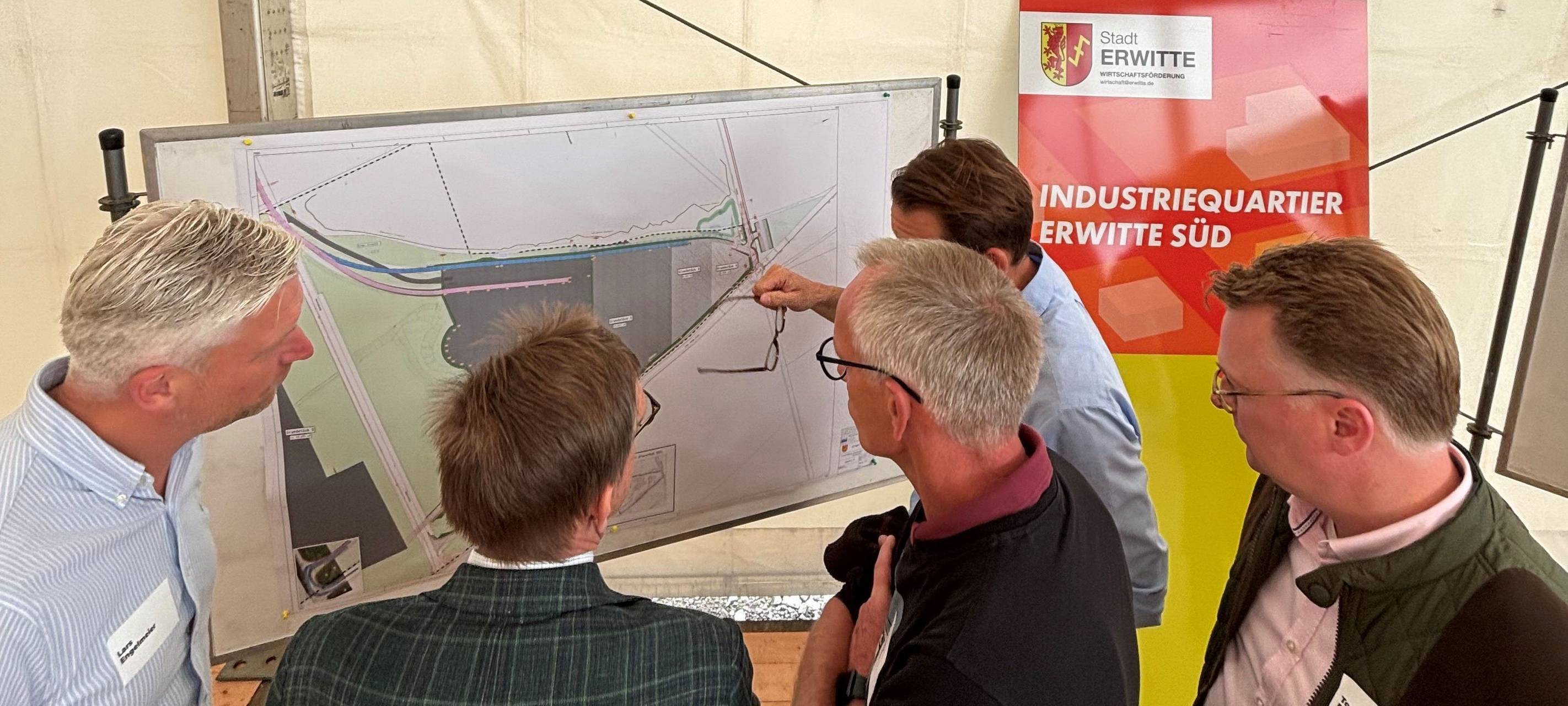 Industriequartier in Erwitte-Süd offiziell übergeben