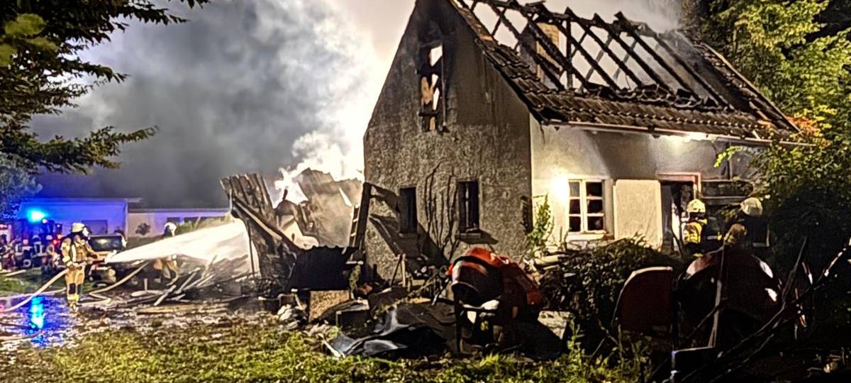 Brandstiftung in Eickelborner Wohngebiet?