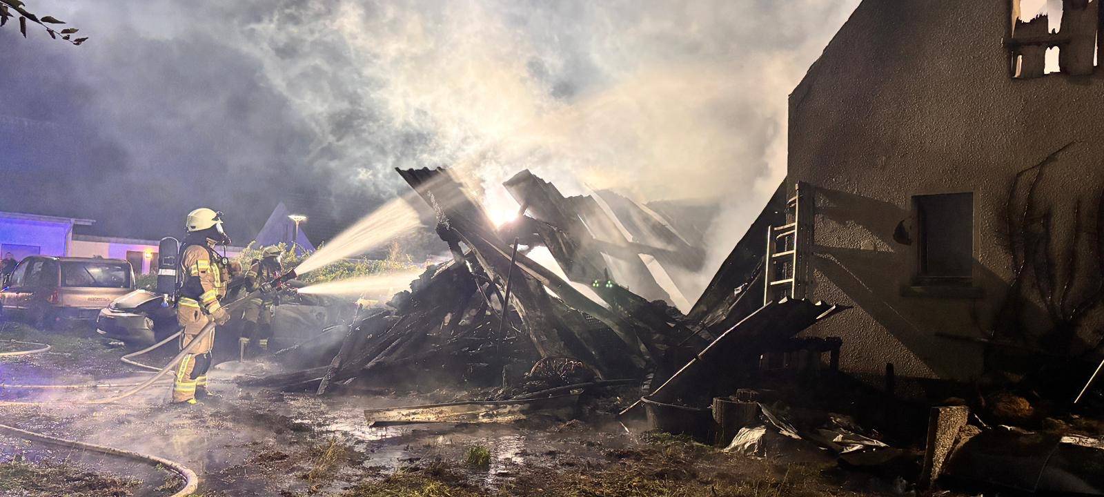 Brandstiftung in Eickelborner Wohngebiet?