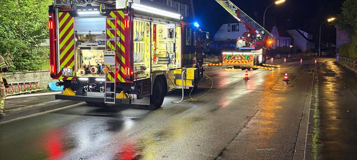 Brandstiftung in Eickelborner Wohngebiet?