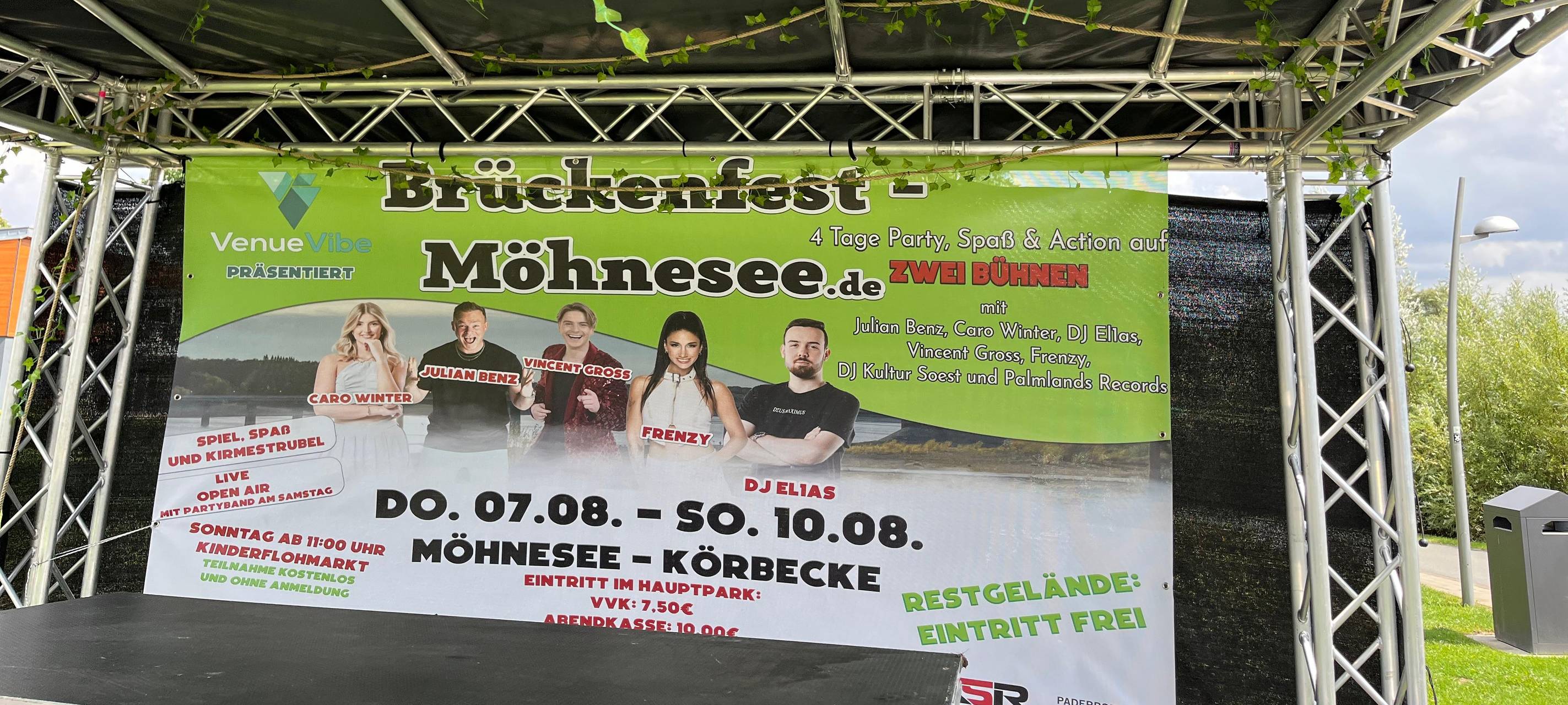 Brückenfest am Möhnesee startet
