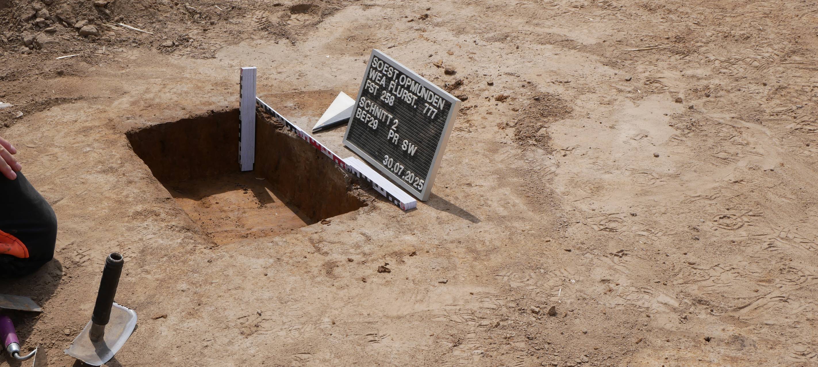 Spuren der Steinzeit im Soester Osten gefunden