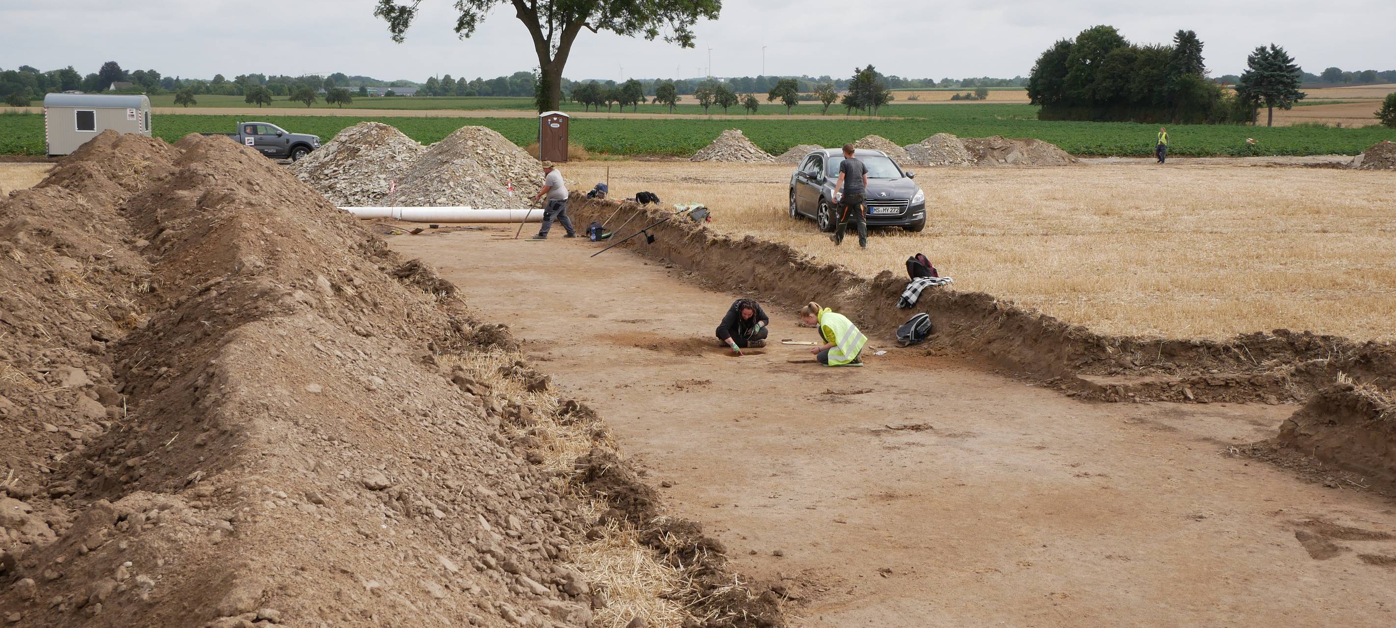 Spuren der Steinzeit im Soester Osten gefunden