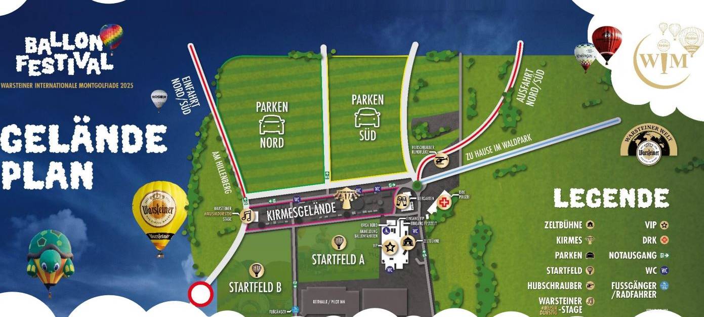 Warsteiner Internationale Montgolfiade 2025: Alle Infos