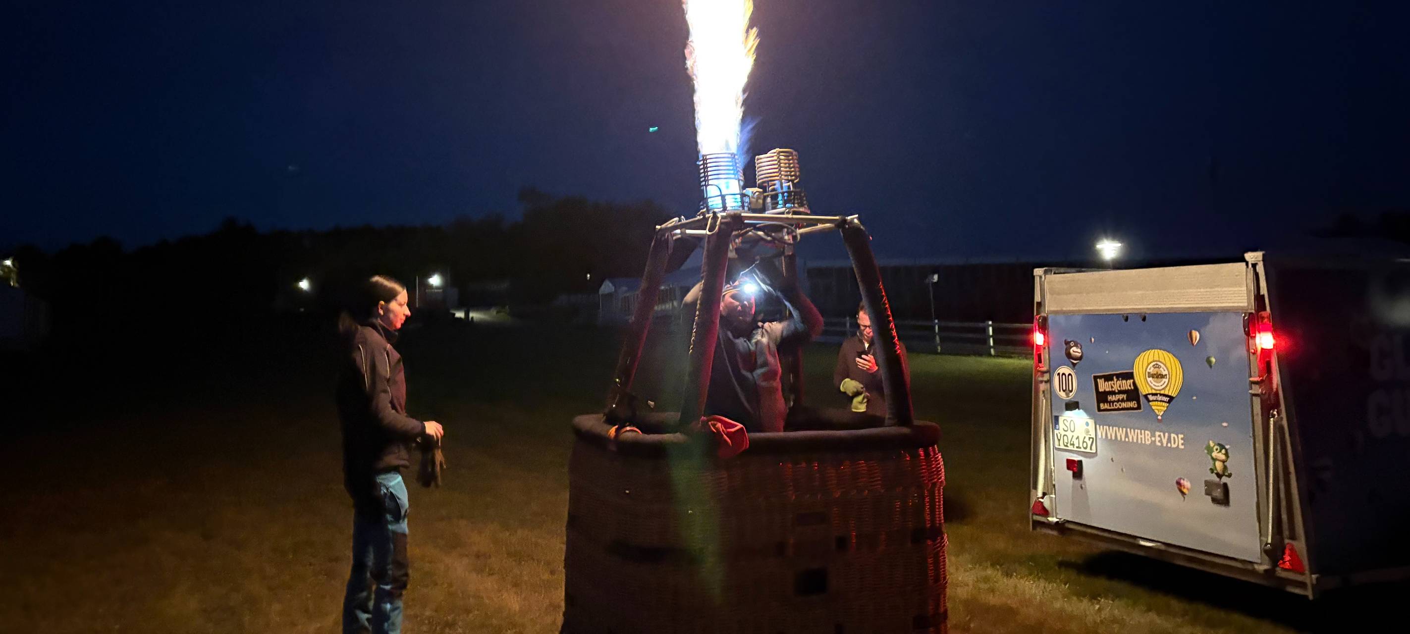 Eine Fahrt mit dem Heißluftballon über den Kreis Soest