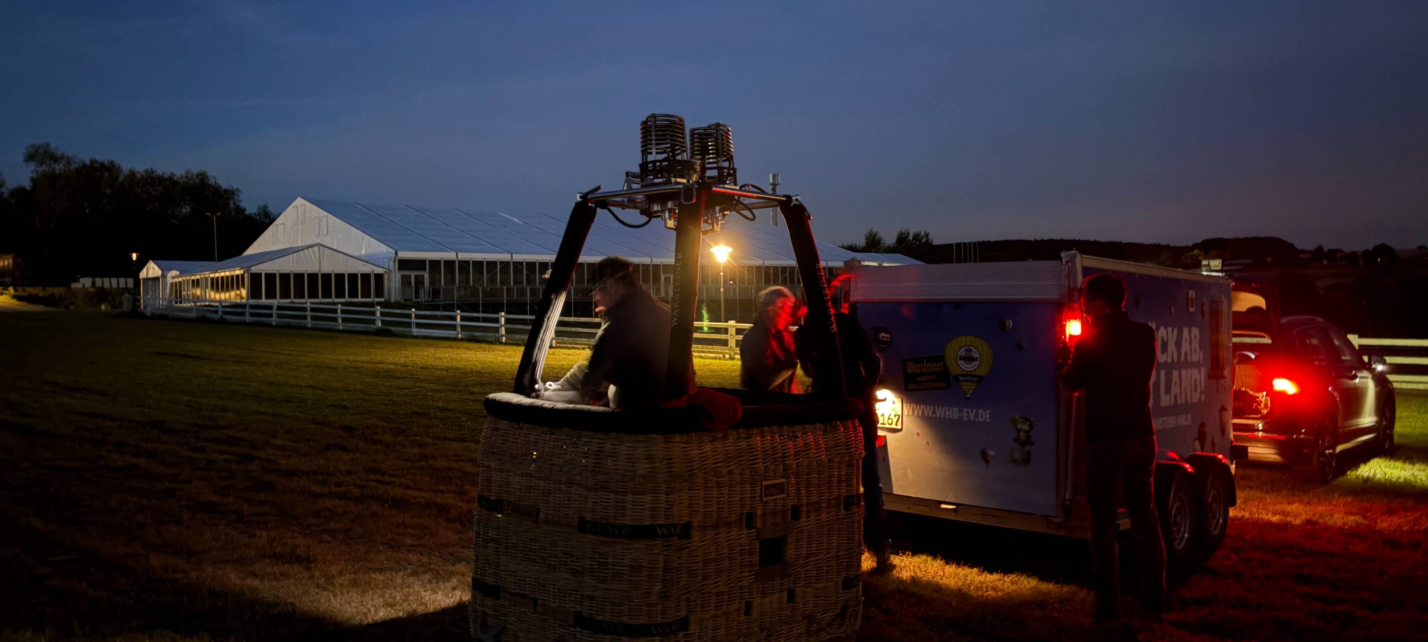 Eine Fahrt mit dem Heißluftballon über den Kreis Soest