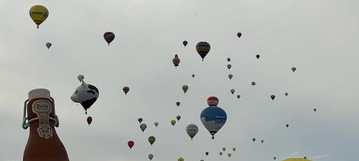 Warsteiner Internationale Montgolfiade: Zwischenbilanz
